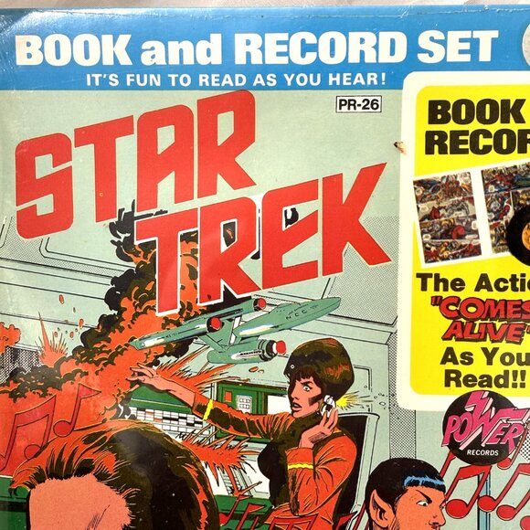 Star Trek The Crier in Emptiness 1975 Paramount Pictures Books & Record Set - Picture 3 of 9